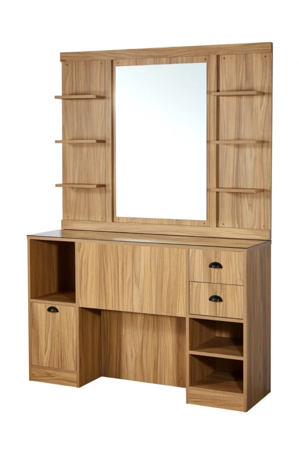 Circle Brown Claire – Coiffeuse Miroir