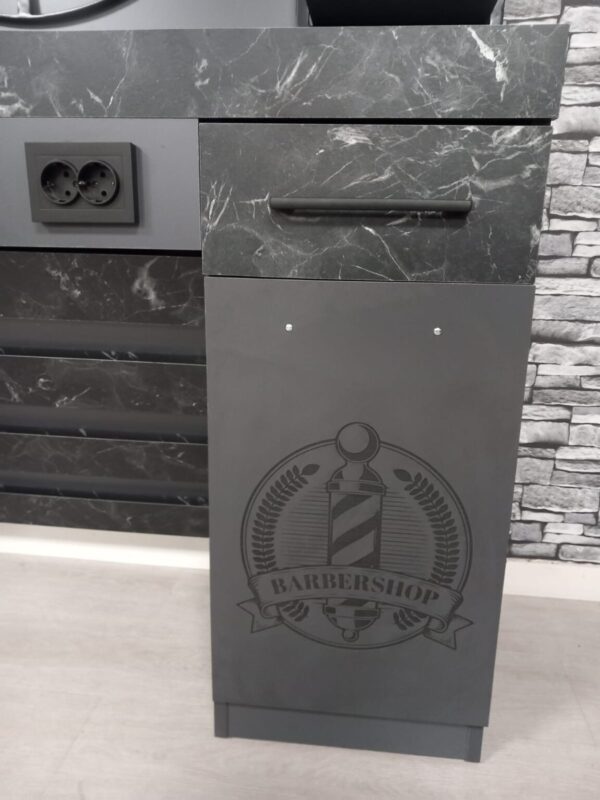 Barber One Gray - Mueble de Barbero – Image 2