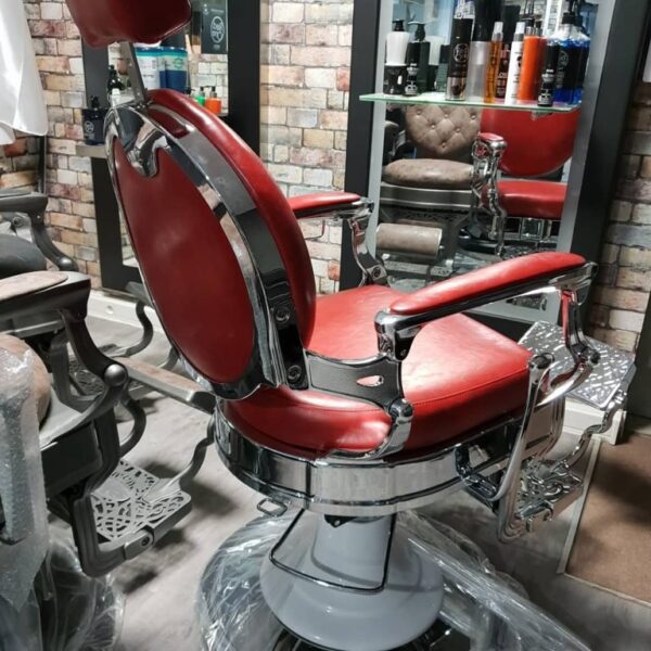 Classic Rojo - Sillón de Barbero – Image 4
