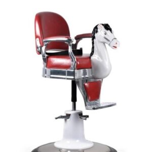 Horsy - Silla de Peluquería Infantil - Estilo Barbero