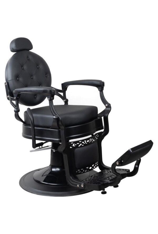 Le Full Black - Fauteuil de barbier