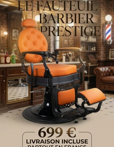 Fauteuil Barber Orange